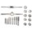 Forge Steel 0.5 - 1.75mm Metric Tap & Die Set 20 Pieces