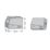 Wago 224-101 24A 2-Way Push-Wire Lighting Connectors 100 Pack