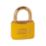 Kasp  Lockout Padlock Yellow 20mm x 21mm
