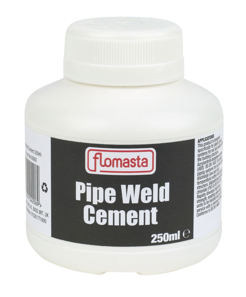 Flomasta Pipe Weld Cement 250ml Screwfix