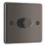 LAP  1-Gang 2-Way LED Dimmer Switch  Black Nickel with Colour-Matched Inserts