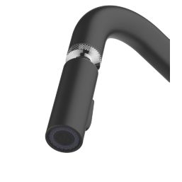 Swirl Berne  Mixer Tap Matt Black