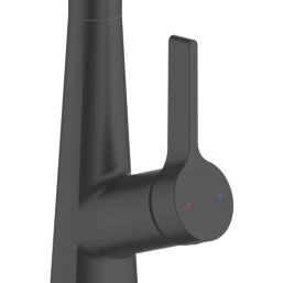 Swirl Berne  Mixer Tap Matt Black