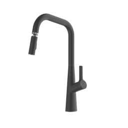 Swirl Berne  Mixer Tap Matt Black