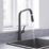 Swirl Berne  Mixer Tap Matt Black