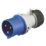 MK 32A 2P+E Site Service Plug 200-250V