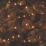 1000 LED Indoor & Outdoor Very Warm White String Christmas Lights 54.95m