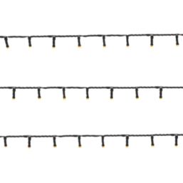 1000 LED Indoor & Outdoor Very Warm White String Christmas Lights 54.95m
