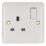 Vimark Pro 13A 1-Gang DP Switched Plug Socket White