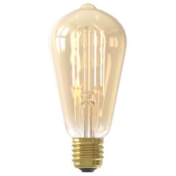 Calex  E27 ST64 LED Virtual Filament Smart Light Bulb 7W 806lm