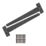 Smith & Locke Black Tee Hinges 300mm 2 Pack