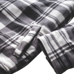 Scruffs Worker  Padded Check Shacket Black / White / Grey 2X Large 49-52" Chest