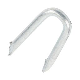 Timco Presser Point Staples Galvanised Silver 4mm x 40mm 1kg Pack