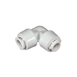 FloPlast FloFit+ Plastic Push-Fit Equal 90° Elbow 10mm