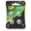 GP Batteries CR2032 3V Coin Cell Lithium Batteries 4 Pack
