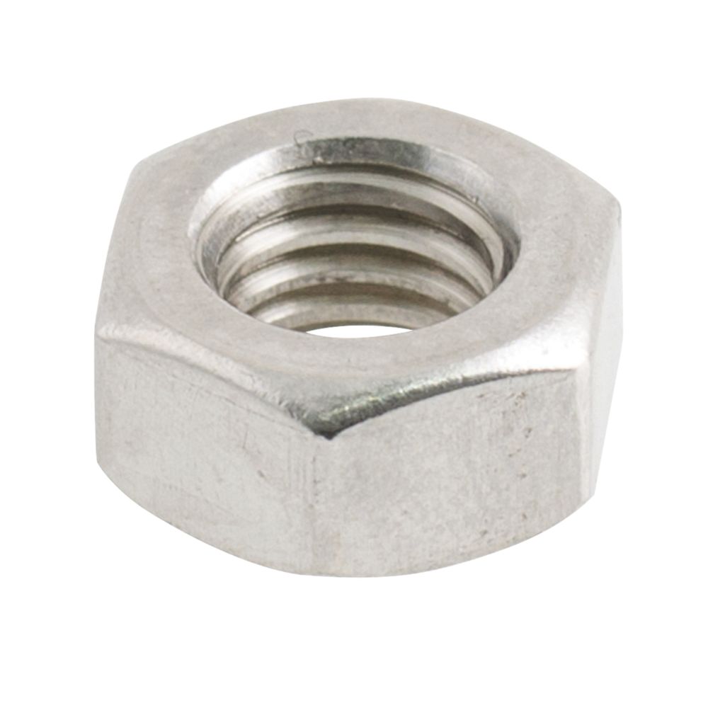 Easyfix A2 Stainless Steel Hex Nuts M6 100 Pack Screwfix