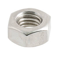 Easyfix A2 Stainless Steel Hex Nuts M6 100 Pack