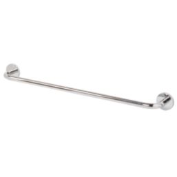 Swirl Cirque Bathroom Towel Rail Chrome-Plated 670mm x 80mm x 60mm