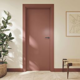 Cooke & Lewis Maugan Lever on Rose Door Handles Pair Titanium