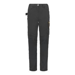 Site Heyward Womens Work Trousers Black Size 18 31" L