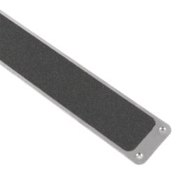 FENCEMATE  Black Aluminium Anti-Slip Plate 635mm x 62.5mm x 1.5mm