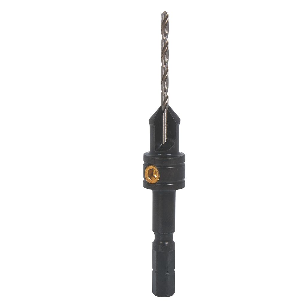 Trend Snappy Centrotec No.6 Pilot Drill Bit & Countersink 12.7mm x 80mm