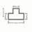 Flomasta  Copper End Feed Equal Tee 10mm