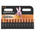 Duracell Plus AA 1.5V Alkaline Battery 12 Pack