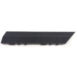 Apollo Black Composite Right Corner Interlocking Decking Edging 24mm x 0.38m x 0.075m