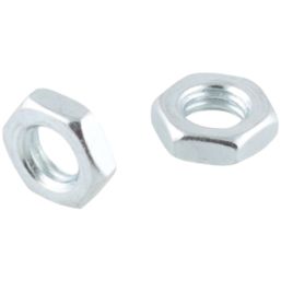 Easyfix Carbon Steel Hex Flat Nuts M8 100 Pack
