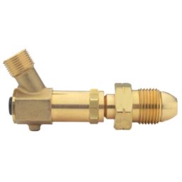 Sievert Propane Hose Failure Valve 5/8" LH BSP Male x 3/8" LH BSP Male