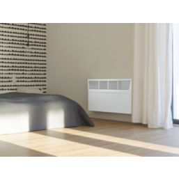 Manrose HP24TIMPH200T 2000W Electric Wall-Mounted Panel Heater 440mm x 775mm White 6900BTU