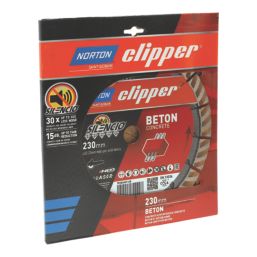 Norton Extreme Beton Silencio Masonry Diamond Blade 230mm x 22.23mm