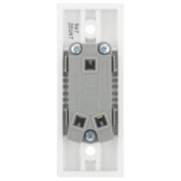 British General 900 Series 10A 10AX 1-Gang 2-Way Architrave Light Switch  White