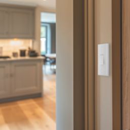 British General 900 Series 10A 10AX 1-Gang 2-Way Architrave Light Switch  White