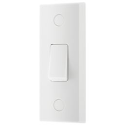 British General 900 Series 10A 10AX 1-Gang 2-Way Architrave Light Switch  White