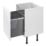 Essentials Vigote Pull-Out Bin Anthracite 92Ltr
