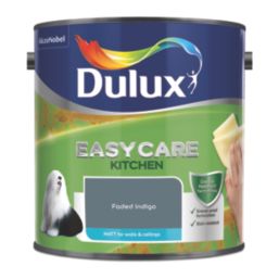 Dulux Easycare 2.5Ltr Faded Indigo Matt Emulsion Kitchen Paint