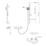 Swirl  Rear-Fed Exposed Black Thermostatic Concentric Mixer Shower