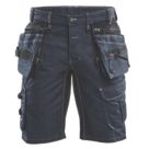 Blaklader Denim Stretch Shorts Navy/Black 32" W