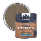 Fortress  2.5Ltr Mid Oak Anti Slip Decking Stain