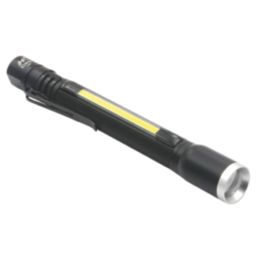 Elwis Multi-Bob  LED Torch with Worklight Black 190lm