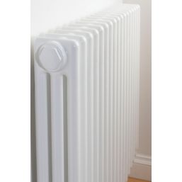 Acova 600mm x 628mm 2701BTU White Horizontal 3 Column Radiator