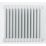 Acova 600mm x 628mm 2701BTU White Horizontal 3 Column Radiator