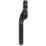 Fab & Fix Left-Handed Connoisseur Espagnolette Offset Window Handle Black
