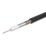 Labgear RG6 Black 1-Core Round Coaxial Cable 25m Coil