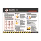 Essentials "COSHH" PVC Safety Poster 420mm x 594mm