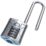 Squire Vulcan Combi 40/2.5 Water-Resistant Long Shackle Combination  Padlock Blue 40mm