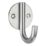 Essentials Single Utility Hook Satin Stainless Steel 76mm