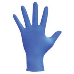 Site  Nitrile Powder-Free Disposable Gloves Blue Medium 50 Pack